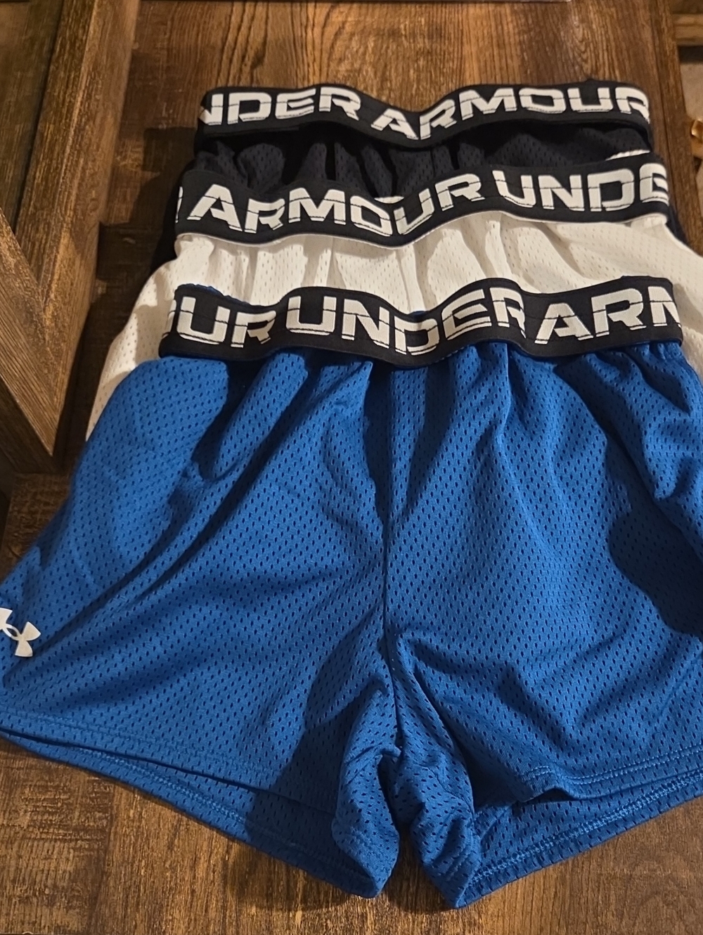 Under Armour Women’s Mesh Running Shorts with Branded Waistband